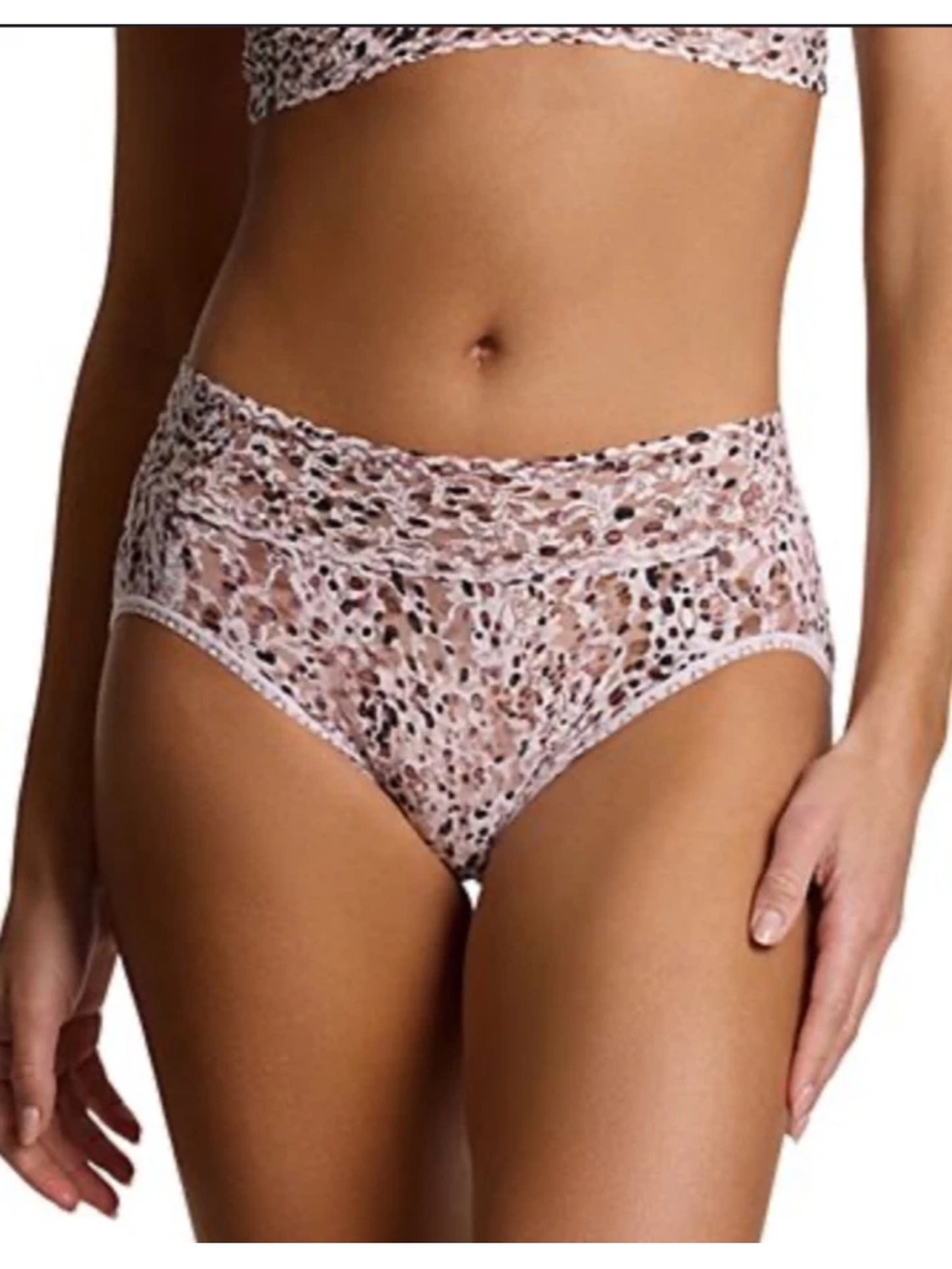 Hanky Panky Signature Lace French Printed brief XS